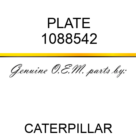 PLATE 1088542