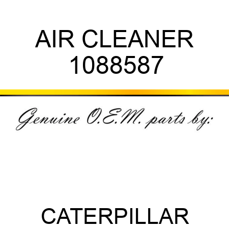 AIR CLEANER 1088587