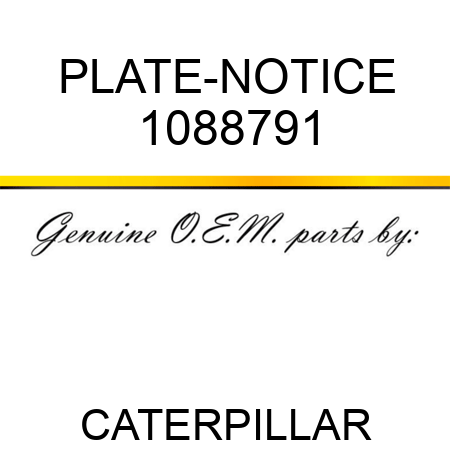 PLATE-NOTICE 1088791