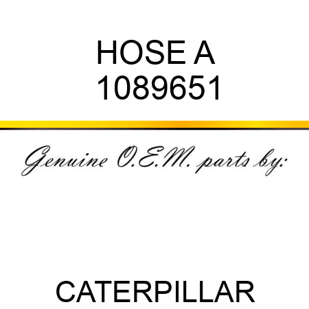 HOSE A 1089651