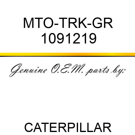 MTO-TRK-GR 1091219