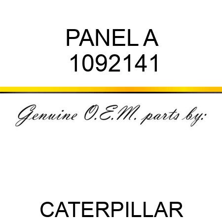 PANEL A 1092141