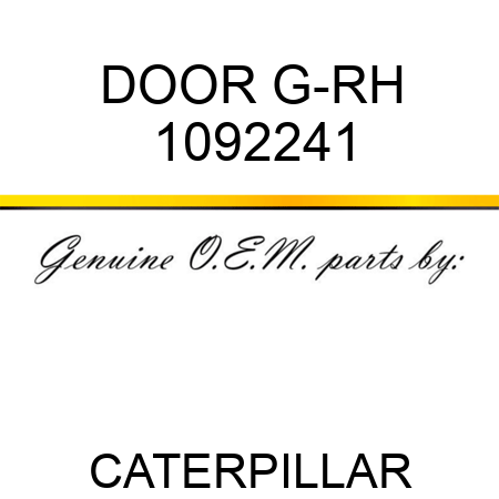 DOOR G-RH 1092241