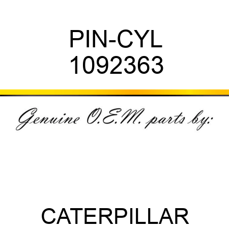 PIN-CYL 1092363