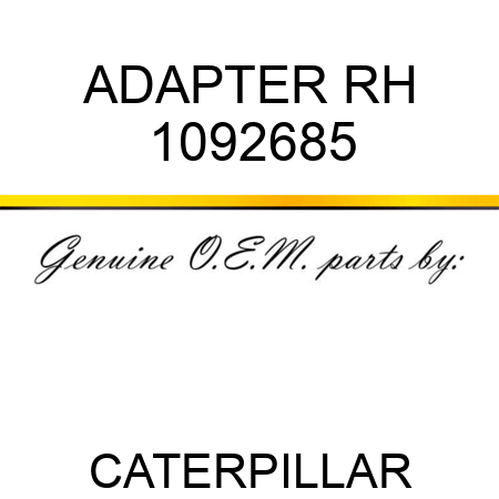 ADAPTER RH 1092685