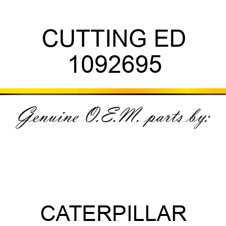 CUTTING ED 1092695