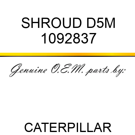 SHROUD D5M 1092837