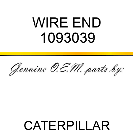 WIRE END 1093039