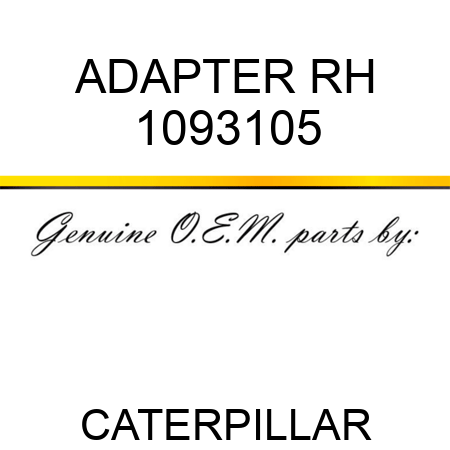 ADAPTER RH 1093105