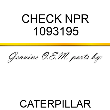 CHECK NPR 1093195