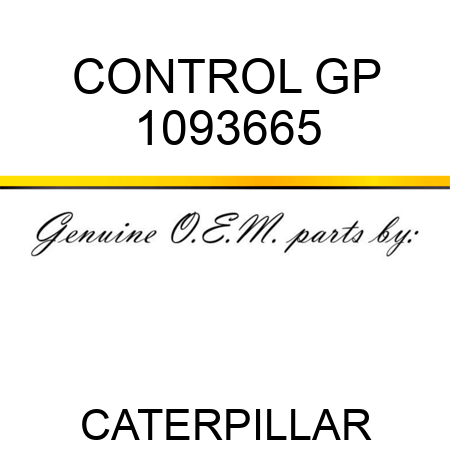 CONTROL GP 1093665