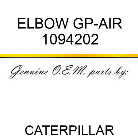 ELBOW GP-AIR 1094202