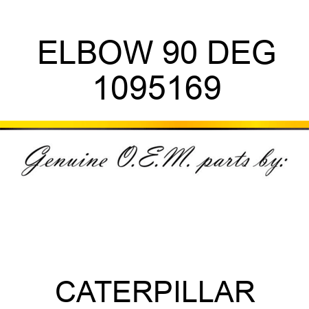 ELBOW 90 DEG 1095169