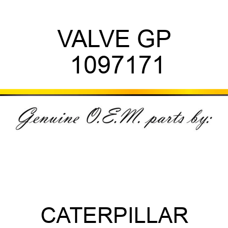 VALVE GP 1097171