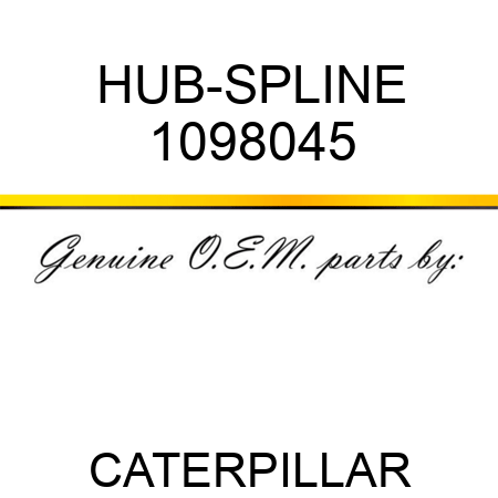 HUB-SPLINE 1098045