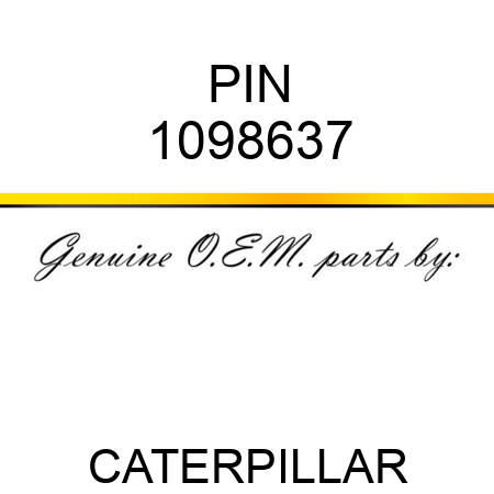PIN 1098637