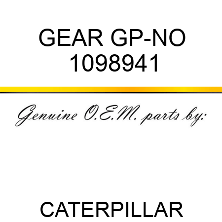 GEAR GP-NO 1098941