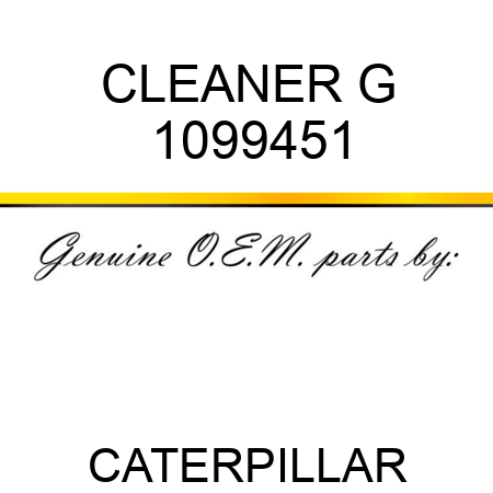 CLEANER G 1099451