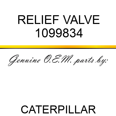 RELIEF VALVE 1099834