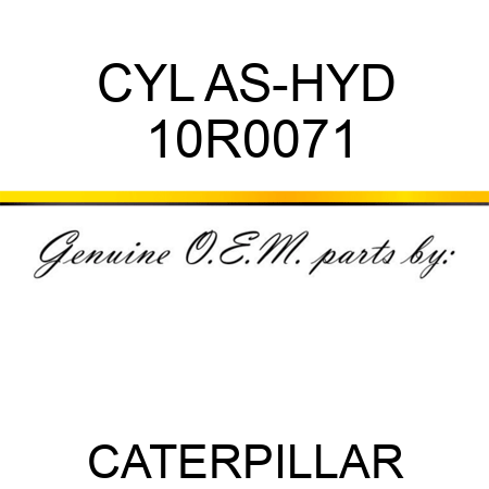CYL AS-HYD 10R0071