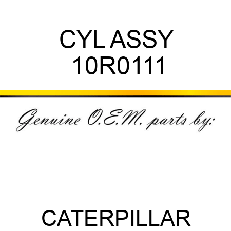 CYL ASSY 10R0111