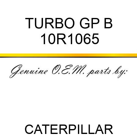 TURBO GP B 10R1065