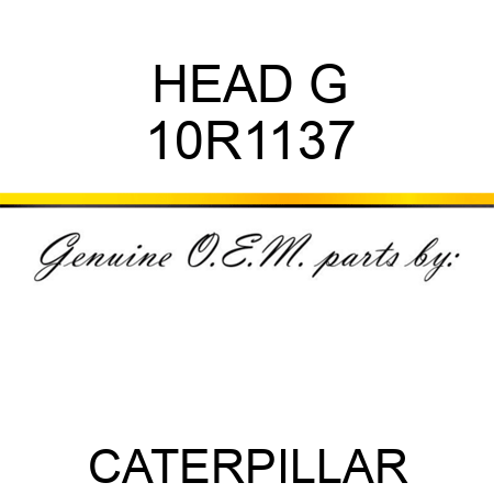 HEAD G 10R1137