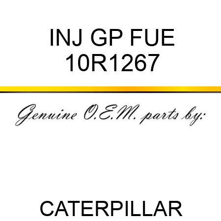 INJ GP FUE 10R1267