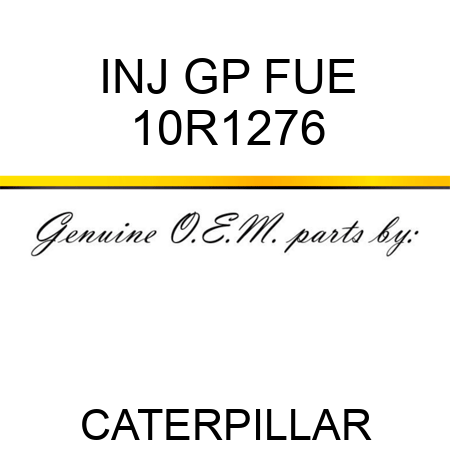 INJ GP FUE 10R1276