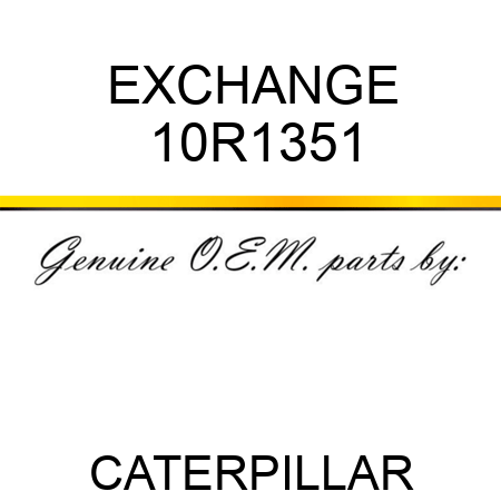 EXCHANGE 10R1351
