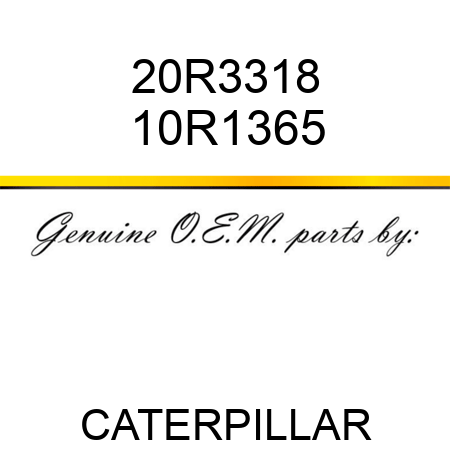 20R3318 10R1365