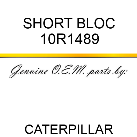 SHORT BLOC 10R1489