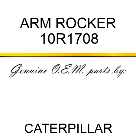 ARM ROCKER 10R1708