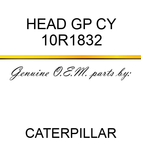 HEAD GP CY 10R1832