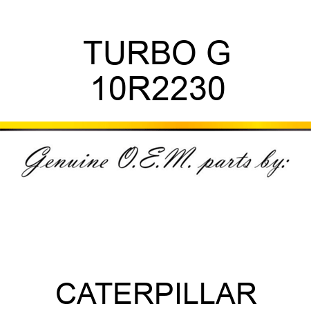 TURBO G 10R2230