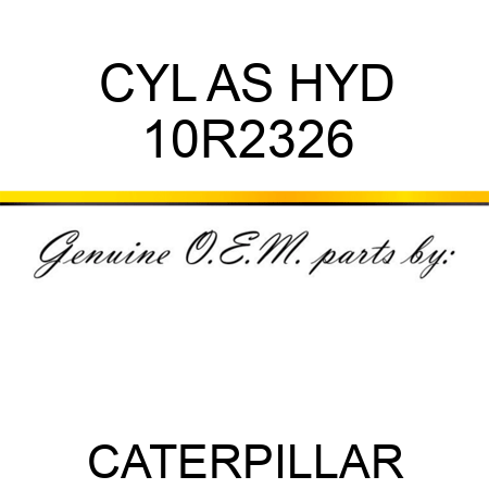 CYL AS HYD 10R2326