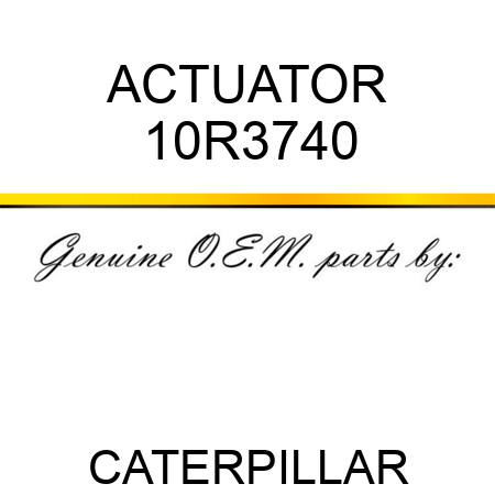 ACTUATOR 10R3740