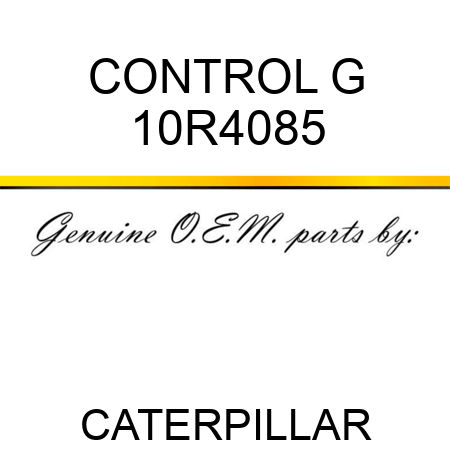 CONTROL G 10R4085