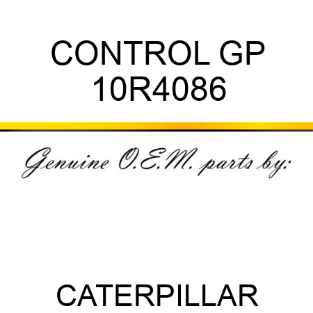 CONTROL GP 10R4086