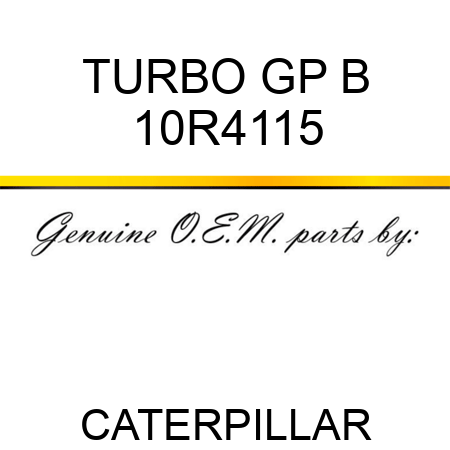 TURBO GP B 10R4115