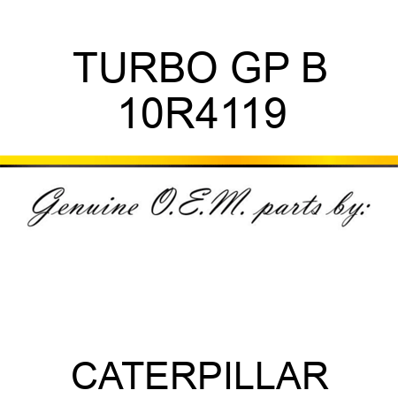 TURBO GP B 10R4119