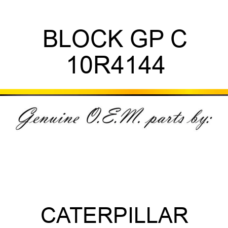 BLOCK GP C 10R4144