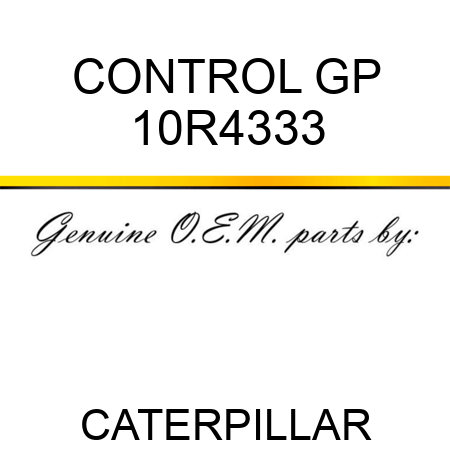 CONTROL GP 10R4333