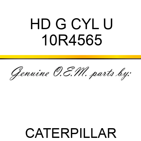 HD G CYL U 10R4565