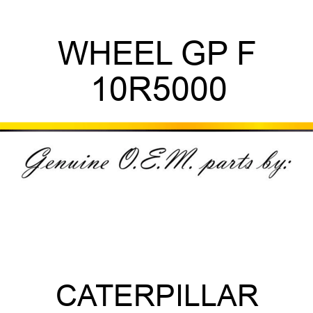 WHEEL GP F 10R5000