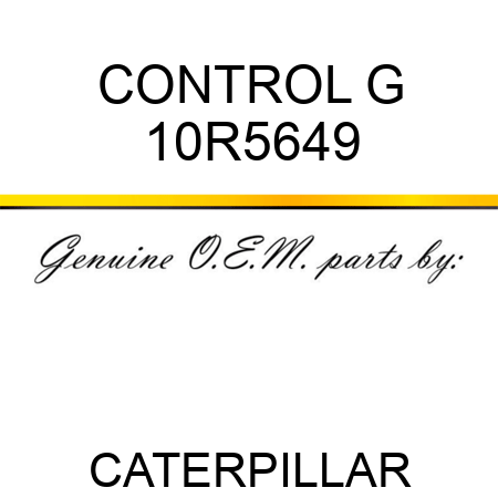 CONTROL G 10R5649