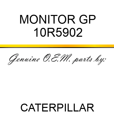 MONITOR GP 10R5902