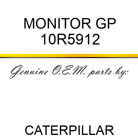 MONITOR GP 10R5912
