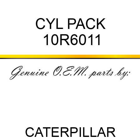 CYL PACK 10R6011