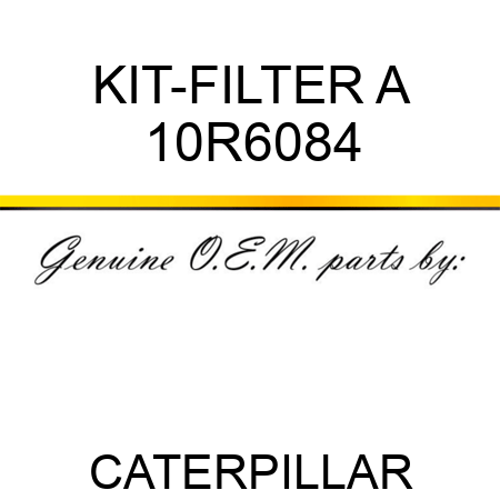 KIT-FILTER A 10R6084